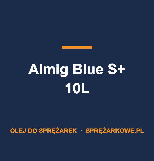 Olej Almig Blue S+ 10L — oryginalny olej do sprężarek Almig